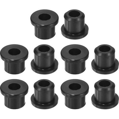 28pcs Black Silicone Rubber Grommets for 8mm Holes (1/5)