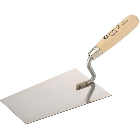 Tiroler Maurerkelle 200mm S-Hals rostfrei Bauqualität FORTIS (1/2)