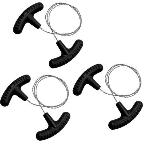 3 Pcs Scie à CâBle, Scie à Fil En Acier Inoxydable, 70 Cm, Scie Fil a Main, Pvc Tuyau Scie De Poche Pour RandonnéE, L'ExtéRieur, La RandonnéE, La Chasse Et Les Urgences En Plein Air (1/5)