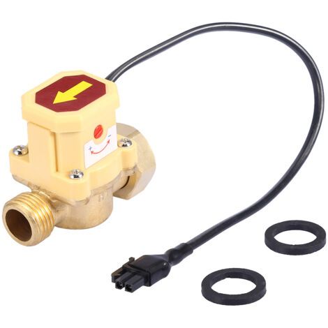 DEESSE SHOP-Pompe à eau à filetage G3/4-G1/2, capteur de débit réglable, interrupteur de commande automatique de pression, 220V (1/5)