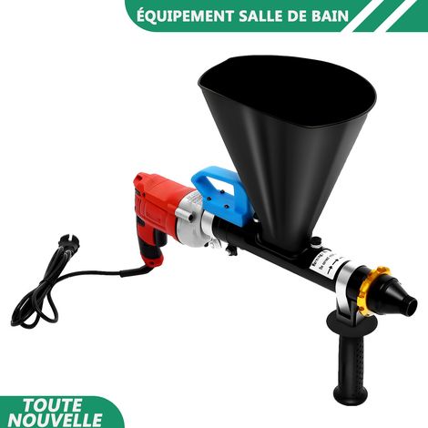 700W 220V Pistolet électrique en acier inoxydable avec 2 buses pour remplir les trous, les joints respectivement (1/5)