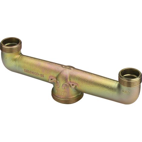 Pièce de raccordement pour compteur de gaz G2326 en fonte malléable R3/4