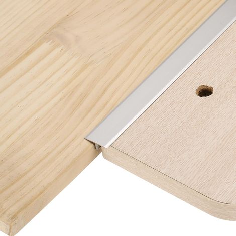 3Pcs 4ft x 0.79" Profilés De Transition En T Pour Sol, Bords En Alliage D'Aluminium Pour Revêtement Vinyle Remplissant Entre Lames De Parquet, Carrelage Et Sols, Argent Mat (1/5)