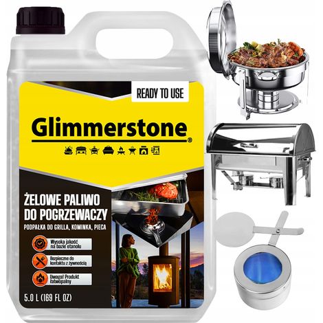 Pasta de gel líquida para calentadores gastronómicos HORECA de alta calidad 5L