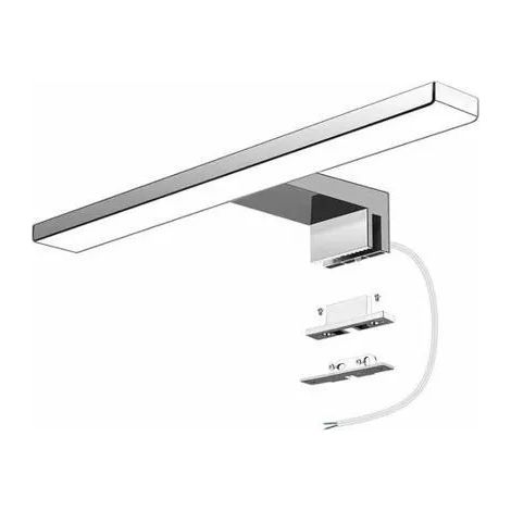Lampes Miroir Salle de Bain 5W 500 Lumens Applique Murale tanche IP44 Blanc Froid 6000K (1/4)