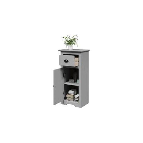 Armoire de salle de bain BODO gris 44x30x90 (1/5)