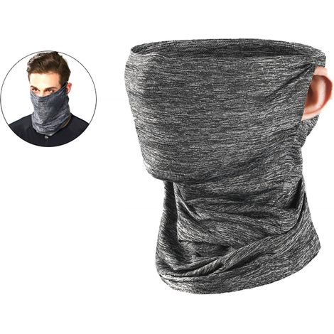 Cache-cou anti-UV été, masque de visage solaire coupe-vent pour randonnée, moto, vélo, protection cou et visage (1/5)