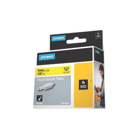 Dymo RhinoPRO Heat shrink tubing Black Yellow (18054) (1/2)