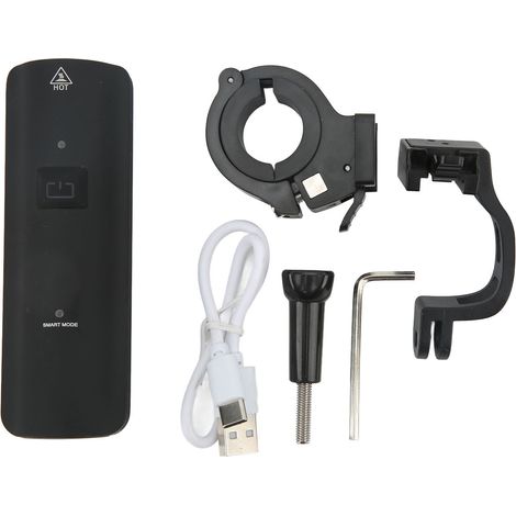 Phare vélo intelligent 1000 lumens IPX5 étanche rechargeable USB lampe avant cyclisme accessoires vélo (1/5)