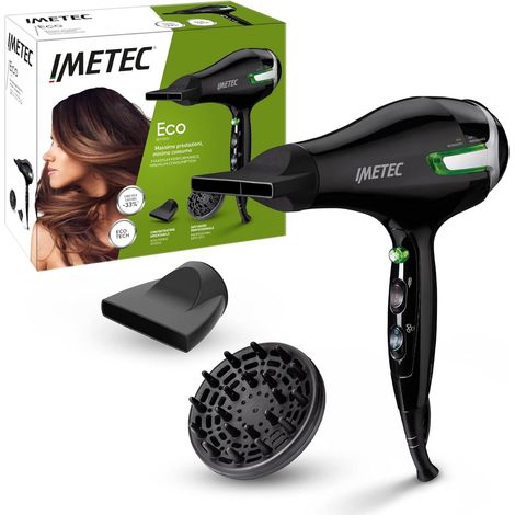 Imetec ECO SE91000 Schwarz, Grün, Weiß 1400 W