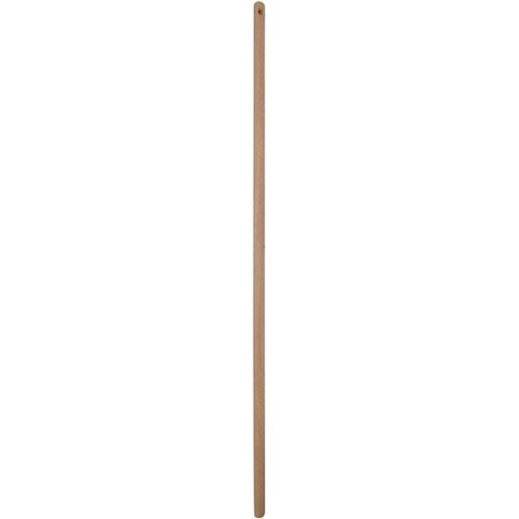 Manche à  balai résistant en bois de 130cm MSV (1/2)