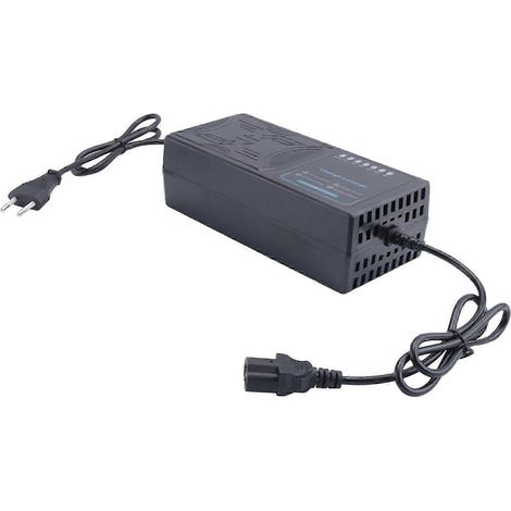 Chargeur pour voiture électrique compatible avec batterie 48 V 20 Ah, doté de 7 indicateurs lumineux, d'un indicateur de charge, d'une protection contre les fuites de courant, d'une charge par impulsi (1/5)