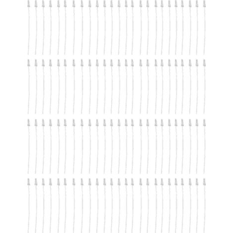 Lot de 100 brosses de nettoyage flexibles pour pailles et tuyaux, 17 cm, emballage individuel. (1/5)