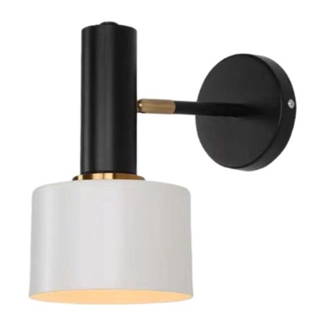 LOLLANDA Applique murale pour couloir et balcon, applique murale de style nordique, applique murale sans fil en fer forgé pour salon (lumière chaude) (1/5)