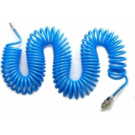 15m de Tuyau d'Air Comprimé. PU Tuyau Spirale pour Compresseur (1/3)