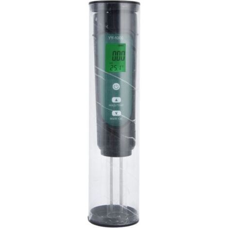 4-in-1 Combination Soil Sensor: EC, Temperature and Humidity Detection with Backlit Display - Ideal for Gardening and Agriculture (1/5)