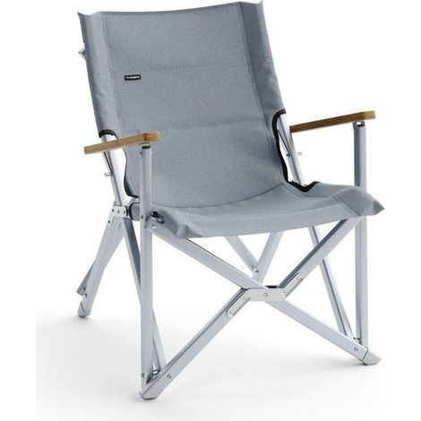 Butaca de camping plegable Dometic Compact Camp Chair Silt gris aluminio poliéster 600D 127 kg (1/5)
