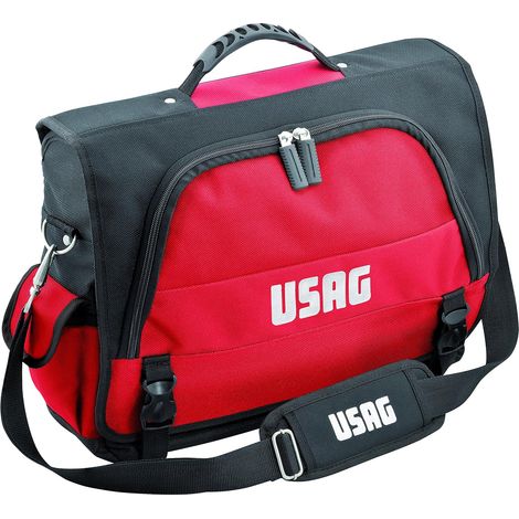 USAG 007 RV-Werkzeugtasche, abnehmbarer Schultergurt, PC-Tasche, 46 x 35 x 16 cm (1/5)