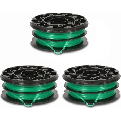 Bobine Double Fil - Pour Débroussailleuse Électrique Reflex Plus A6495 A6495-XJ - Compatible GL701 GL741 GL720 GL716 GL716B - Diamètre 1,5 mm - Longueur Totale 12 m - 1 Pièce