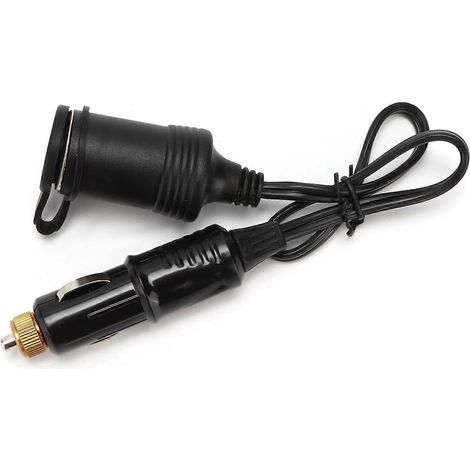 Rallonge allume-cigare 12–24 V 10 A pour voiture, camping-car, camion, bateau, maison et jardin