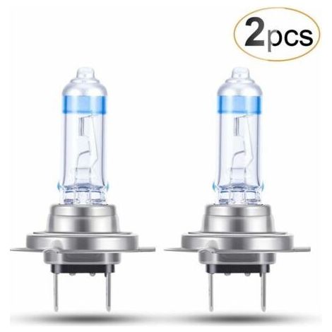 Ampoule H7 - 70 W - 3000 Lm - Pour Feux De Croisement Et Feux De Route - Compatible Tous Véhicules H7 - Lot De 2 (1/4)