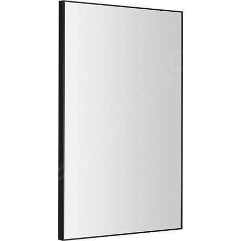 Miroir avec cadre AROWANA 50x80cm, noir mat (1/5)