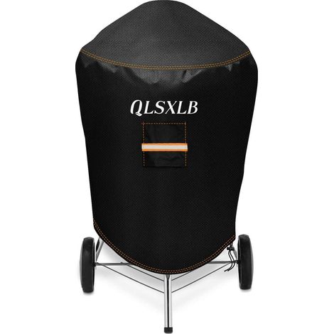 Kugelgrill Abdeckung Wetterfest 77x90cm, 600D Oxford Rundgrill Haube mit Lüftung (1/5)