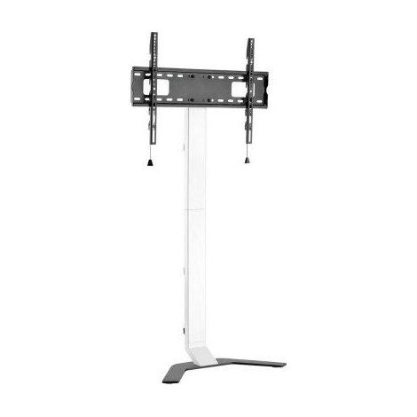 Techly ICA-TR47 Soporte de televisión blanco ajustable