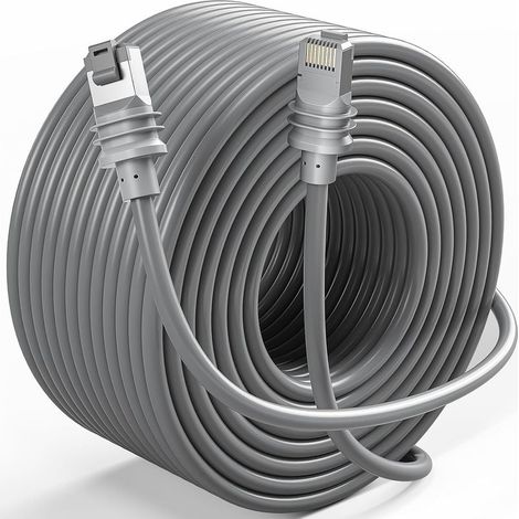 Câble Starlink Gen 3 25m, rallonge de câble Starlink étanche pour Starlink Standard Gen 3 / Satellite V3, câble Ethernet Starlink (1/4)