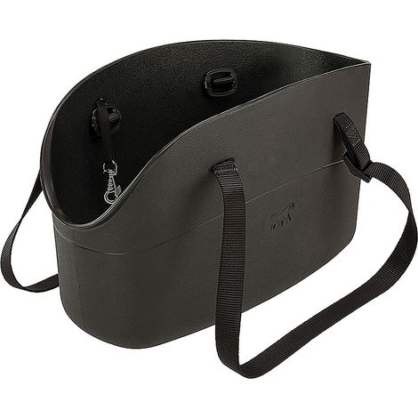 Ferplast WITH-ME Sac en résine pour le transport de chiens de petites tailles, différentes couleurs. Variante  - Misure: 21.5 x 43.5 x h 25 cm - Noir
