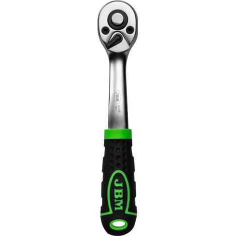 Chiave a cricchetto jbm 1/4 ratchet 72 denti finitura zinco (1/3)