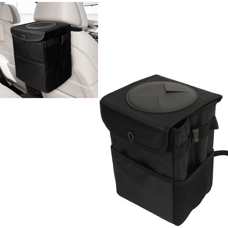 Poubelle de voiture latérale, poubelle de voiture portable, petite taille (1/5)