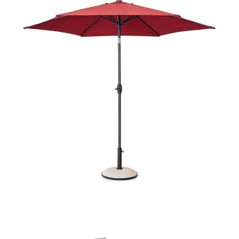 Bizzotto ombrellone Kalife 2,7 m con snodo burgundy