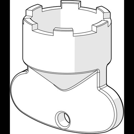 Hansa Schlüssel für Luftsprudler 59913134 M24x1 (1/2)