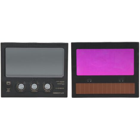 ‌Écran de Masque de Soudure‌ - Lentille LCD à Assombrissement Automatique Solaire - Petite Plaque de Réglage - Pièce de Rechange