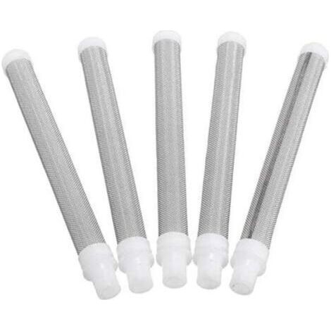Lntyq Éléments De Filtre À Pistolet À Pulvériser Airless 5Pcs 60 Mesh pour Wagner Airless Paint Spray Gun (1/4)
