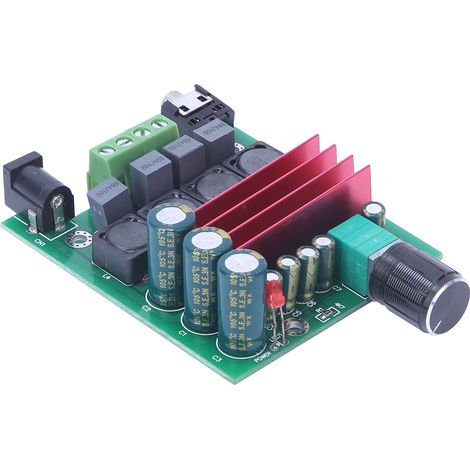 Carte d'amplificateur de puissance numérique Hi-Fi 2.0 TPA3116D2, 50 W, double canal, 8-25 V (1/5)