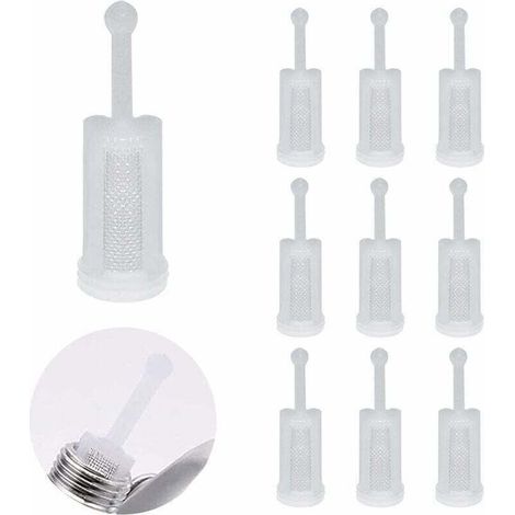 SABIR 10 pcs/vente pistolet filtre voiture peinture pistolet filtre peinture filtre entonnoir filtre en nylon (1/4)