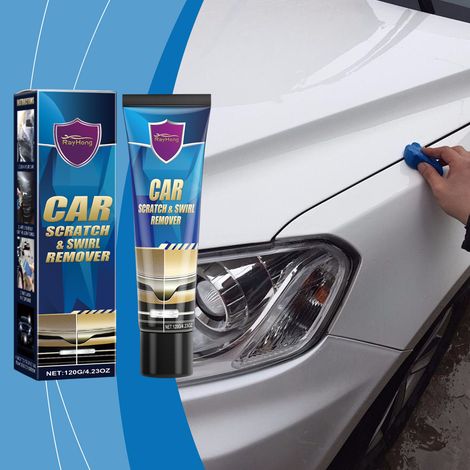 Car scratch care cream, scratch repair, car paint restoration, paint touch-up, maintenance, and polishing paste -- 120g (1/5)