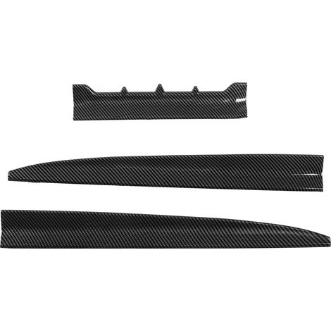 Dreiteiliger 52,95-Zoll-Heckspoiler, universeller Carbonfaser-Spoiler, aerodynamische Widerstandsreduzierung für Pkw (1/5)