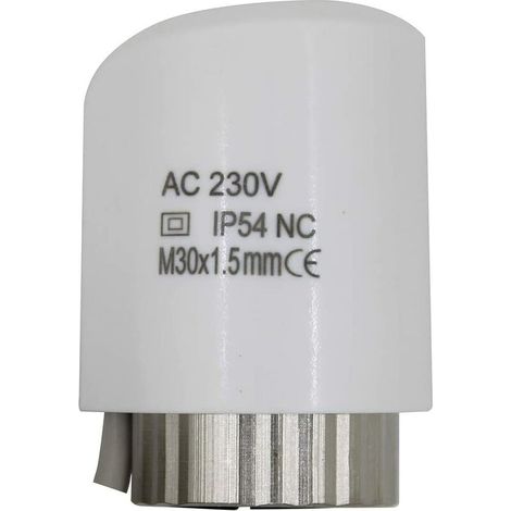 1/10/20 pieces- electrothermal head servo motor 230v 24v NO NC for floor heating collector electrothermal servo motor normally closed open (230v normally closed, 1 piece)