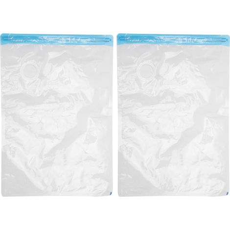 Vakuum-Aufbewahrungsbeutel zur platzsparenden Aufbewahrung mit 3,5 cm großem Ventil – Größe XL (45 x 32 cm) (1/5)