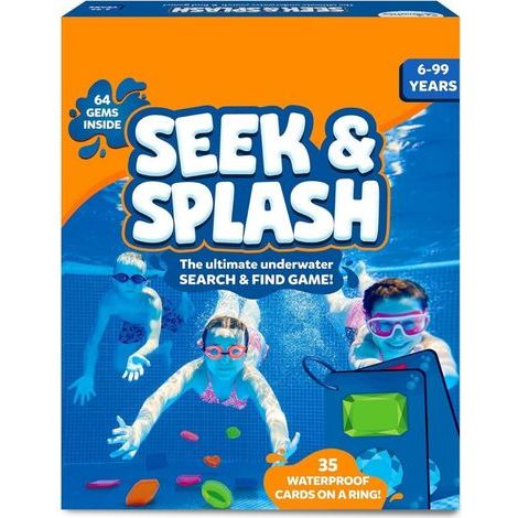 Jeu aquatique de recherche et plongée pour enfants - Jouet de piscine amusant pour l'été, idéal comme cadeau (1/5)