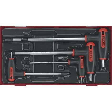 Clé hexagonale Teng Tools TTHEX7AF 7 unités (1/3)