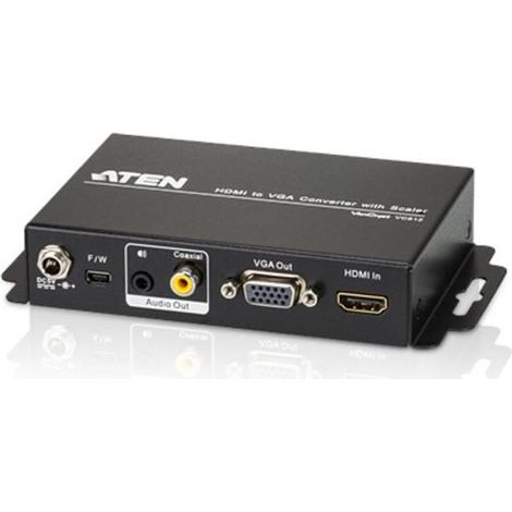 ATEN Convertisseur HDMI-VGA avec convertisseur de format d’image