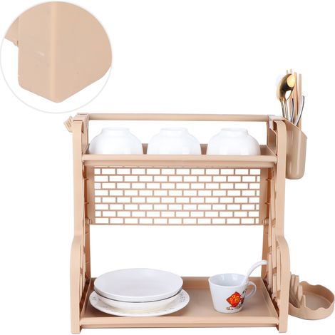 Étagère de Rangement pour Bouteilles d'Épices Multifonctionnelle, Support pour Organisateur de Cuisine et Rack à Café (1/5)