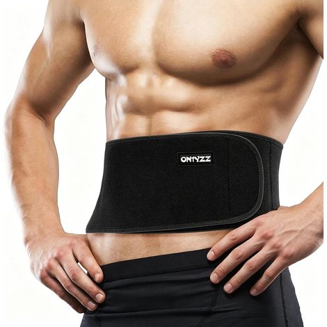 Ceinture Sudation Néoprène Soutien Lombaire Ajustable Soutien Dos Néoprène pour Gym Crossfit Musculation Yoga Fitness Perte de Poids Ceinture de Minceur (1/5)