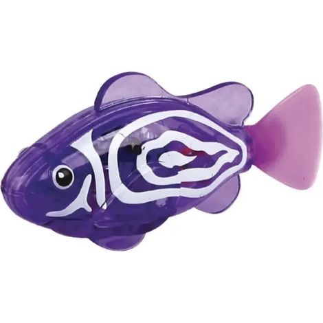Poisson électronique qui nage et brille dans le noir, jouet interactif pour enfants, piscine pour chat (1/5)