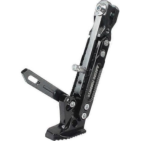 Motorrad-Seitenständerhalterung, Fußstützenhalterung, Parkstützenhalter, Pitbike-Zubehör, Motorradzubehör, Universal – Silber (1/5)
