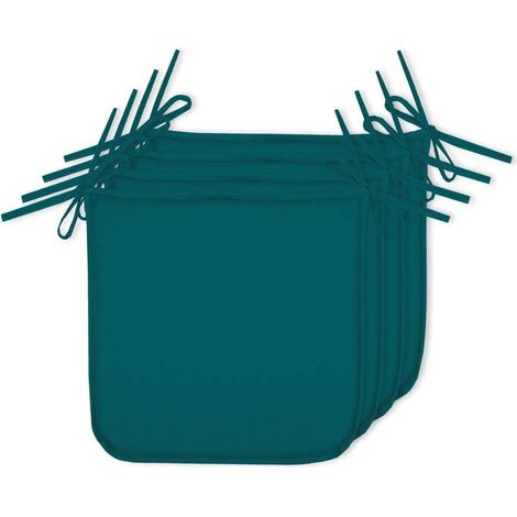 Satz aus 4 Stoff-Pflanzen Hawaii Outdoor 38x38cm - Stoff